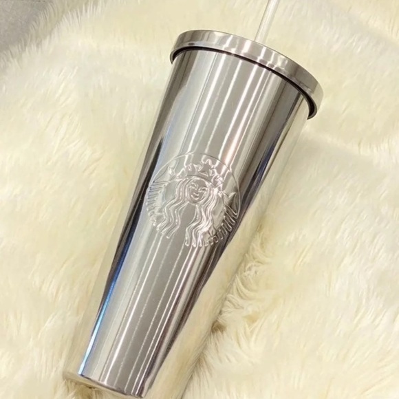Starbucks Accessories - Starbucks Tumbler Mirror Metal Stainless Cold Cup